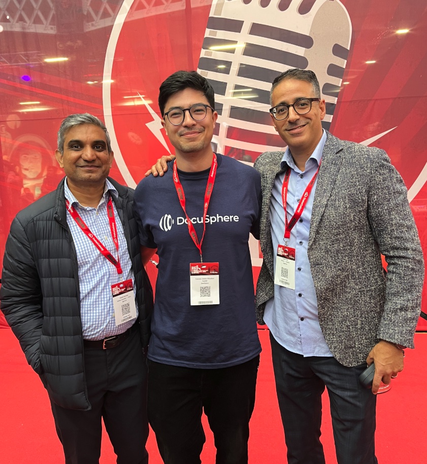 Frank Nillard at a tech conference